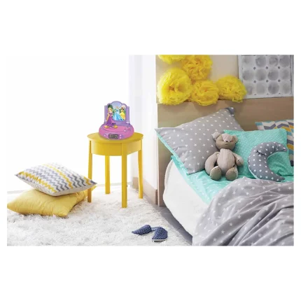 3D budík s projektorom - Disney Princezné