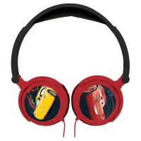 Skládací drátová sluchátka - Disney Auta