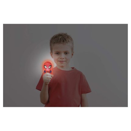 3D Design-LED-Nachtlicht 13 cm - Spider-Man