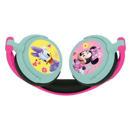 Skládací drátová sluchátka - Myška Minnie
