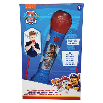 Microfono luminoso PAW Patrol con melodie