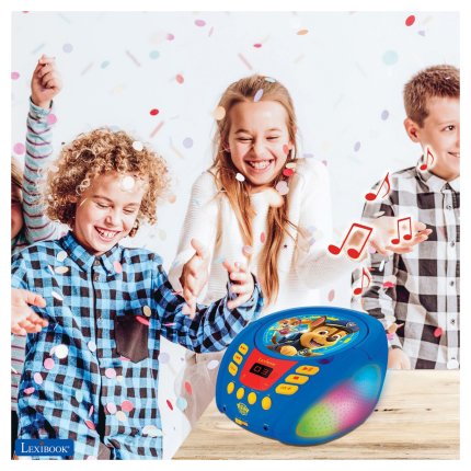 Bluetooth CD-speler met lichtjes: PAW Patrol