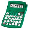 10-Digit Calculator with Adjustable Screen Angle Green