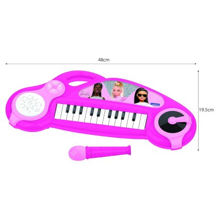 Elektronisches Keyboard mit Mikrofon - 22 Tasten - Barbie