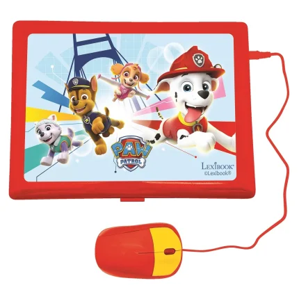 Francúzsko-anglický vzdelávací notebook - Labková patrola
