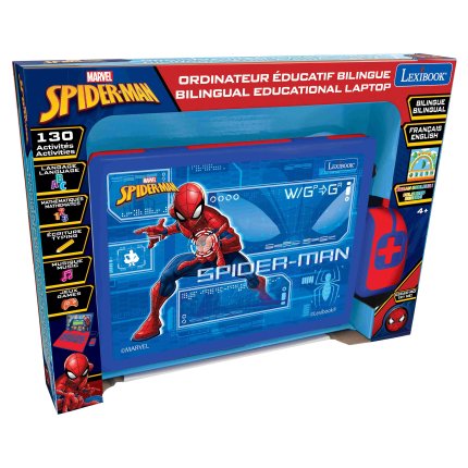 Francúzsko-anglický notebook 130 aktivít - Spider-Man