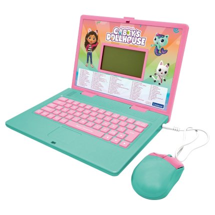Deutsch-englisches Lern-Notebook Gabbys Puppenhaus