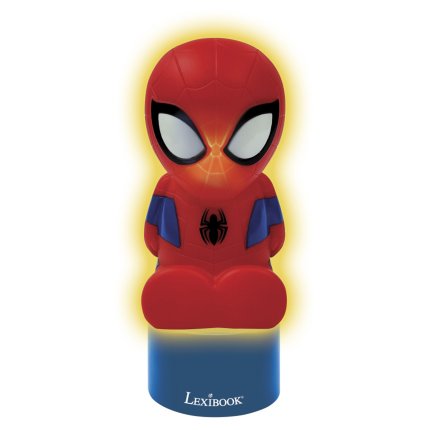 Nočné svetlo s reproduktorom Spider-Man