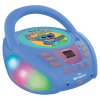 Bluetooth CD Player with Lights - Disney Stitch