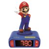 Alarm Clock with 3D Figurine - Super Mario