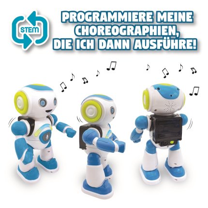 Sprechender Roboter Powerman Junior (Deutsche Version)