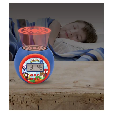 Budík s projektorom - Spidey a jeho fantastickí priatelia