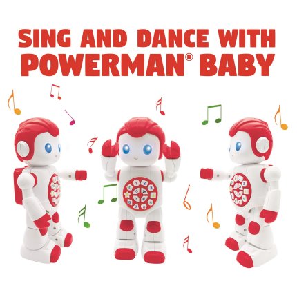 Mluvící robot Powerman Baby (anglická verze)