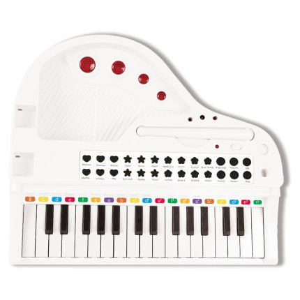 Elektronisches Mini-Klavier mit Mikrofon