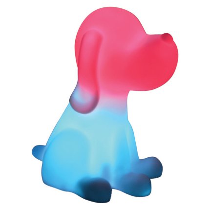 Design-LED-Nachtlicht 3D Hund 20 cm