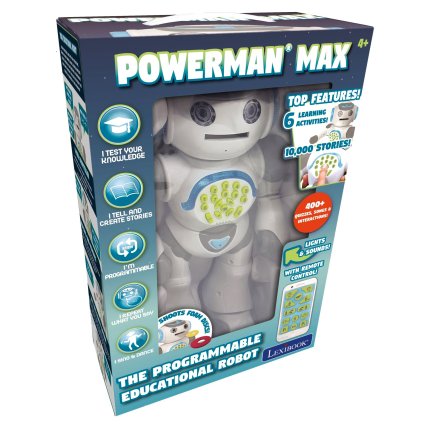 Robotul vorbitor Powerman Max (versiunea în engleză)