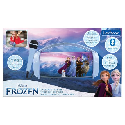 Boombox Disney Frozen luidspreker met microfoon