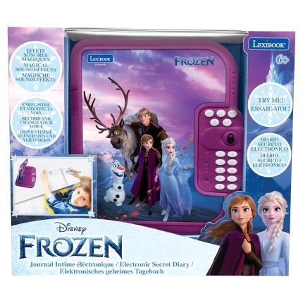 Elektronisch geheim notitieblok met codeslot Disney Frozen