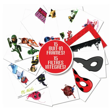 HD kamera a fotoaparát v jednom - Miraculous: Kouzelná Beruška a Černý kocour