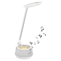 Lámpara LED de mesa con altavoz