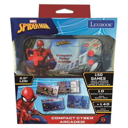Herná konzola Compact II Cyber Arcade 2,5" - 150 hier - Spider-Man