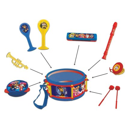 Musikset 7-teilig Paw Patrol – Helfer auf vier Pfoten