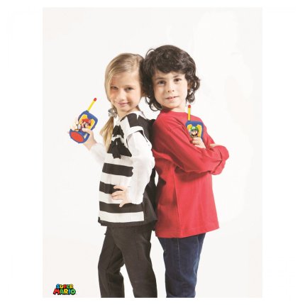 Walkie Talkies up to 120 m - Super Mario