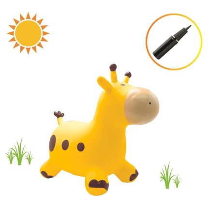Jirafa inflable para saltar