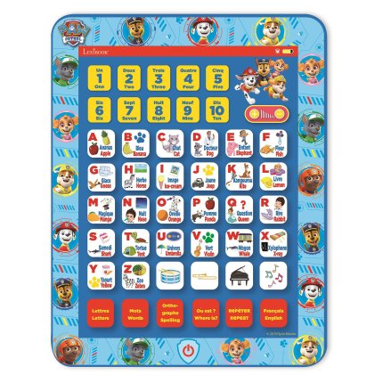 Frans-Engels educatieve tablet PAW Patrol