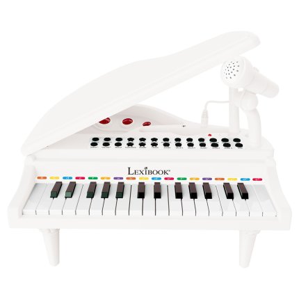 Mini pianoforte elettronico con microfono