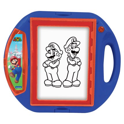 Zeichenprojektor mit Schablonen und Stempeln - Super Mario