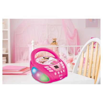 Leuchtender Bluetooth CD-Player Barbie