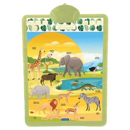 Englez-francez poster vorbitor Savana