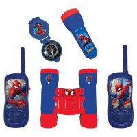 Przygodowy zestaw z krótkofalówkami walkie talkie Spider-Man