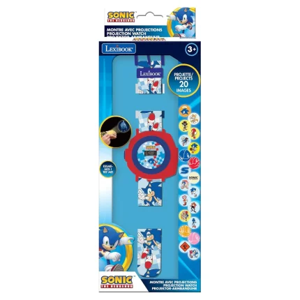 Digitální promítací hodinky - Sonic