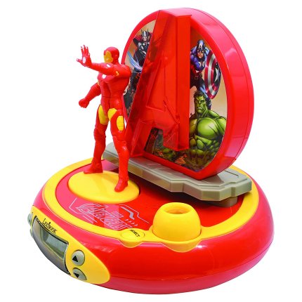 3D Wecker mit Projektor Iron Man - Avengers