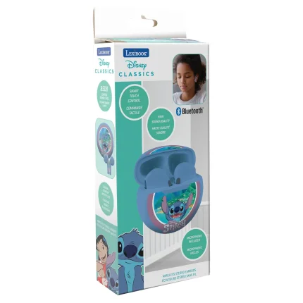 Bezdrátová sluchátka do uší - Disney Stitch