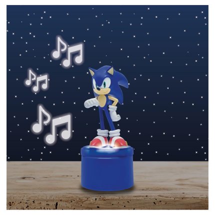 Nočné svetlo s reproduktorom - Sonic