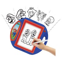 Zeichenprojektor mit Schablonen und Stempeln - Super Mario