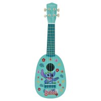 Drevené ukulele s nylonovými strunami 53 cm Disney Stitch