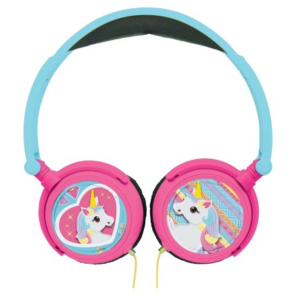 Cuffie pieghevoli con cavo Unicorno