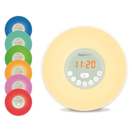 Sveglia Decotech con simulazione dell'alba