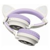 Căști Wireless cu urechi de pisică luminoase