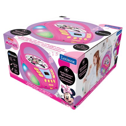 Svjetleći Bluetooth CD player - Mini Maus