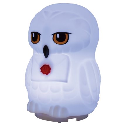 3D oblikovana nočna lučka Sova Hedwig 20 cm - Harry Potter