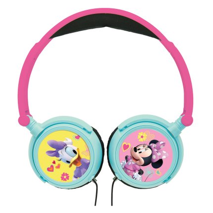 Skládací drátová sluchátka - Myška Minnie