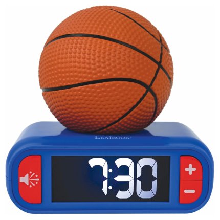 Wecker mit 3D-Nachtlicht Basketball