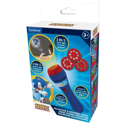 Baterka s projektorom Ježko Sonic