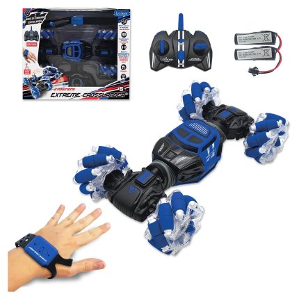 Auto stunt Extreme Crosslander con batteria extra