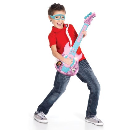 Elektronische Gitarre mit Brille Gabbys Puppenhaus